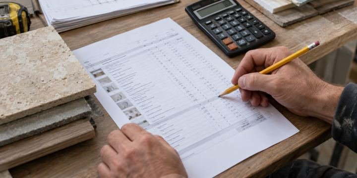Проверка на количествено-стойностна сметка